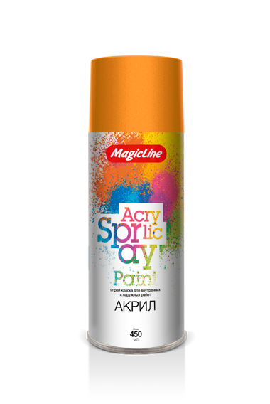 210 Краска желто-оранжевая RAL 1028 (265г)*12шт