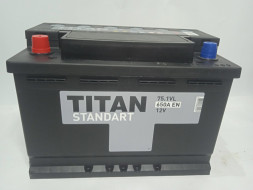 Аккумулятор 6ст-  90 TITAN STANDART (п.т. 740A) евро