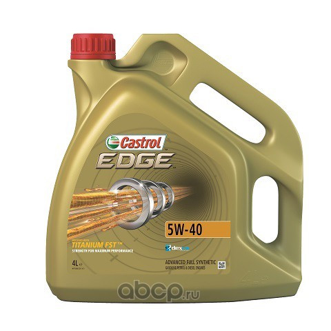 Масло мотор. Castrol Edge 5W40 C3 Dex2 4л (1*4шт)