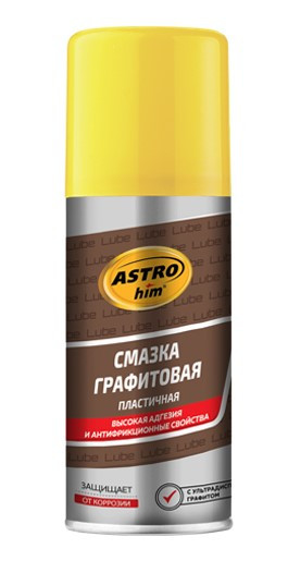Смазка графитовая аэрозоль ASTROhim 335мл AC455