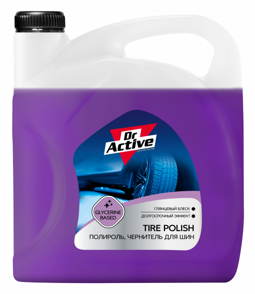 Sintec  Dr.Active Полироль чернитель шин &quot;Tire Polish&quot; 6кг