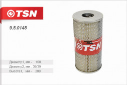 9.5.0145 Фильтр TSN маслян. (элемент) КАМАЗ (дв. 740) 1*27 шт