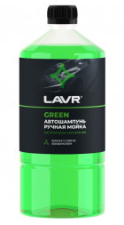 Ln2265 Автошампунь для ручной мойки Green, LAVR  1л  (12 шт)