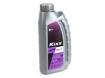 Масло трансм. Kixx ATF DX III DEXRON II, III  пластик (1 л.) 1*12 шт.