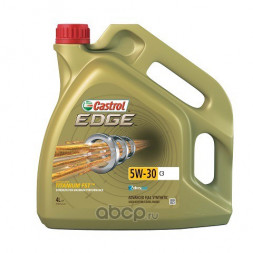 Масло мотор.  5W30 Castrol Edge C3 Titanium (4л)