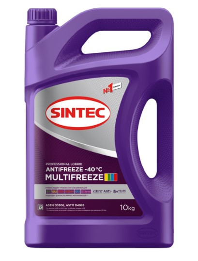Антифриз A-40 Sintec MULTIFREEZE Violet 10кг 1*2шт