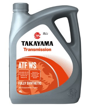 Масло трансм.  ATF WS TAKAYAMA  4л пластик (1*4)