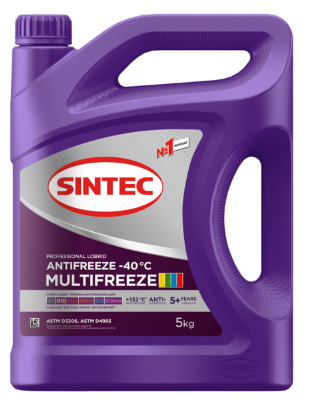 Антифриз A-40 Sintec MULTIFREEZE Violet  5кг (1*4шт)