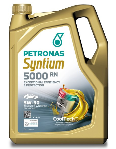Масло мотор. 5W30 PETRONAS SYNTIUM 5000 RN, C4 5л (1*4шт)