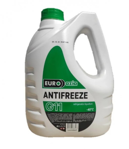 Антифриз ЕВРАЗИЯ G11 зеленый  10кг (2шт)