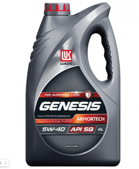 Масло мотор.  5W40 ЛУКОЙЛ GENESIS ARMORTECH  SQ/CF  (4л) 1*4шт