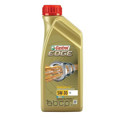 Масло мотор.  5W30 Castrol Edge C3 SN/CF пластик (1 л.) 1*12 шт.