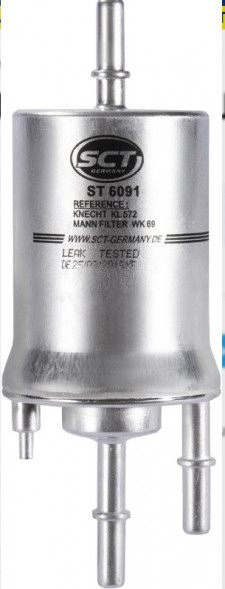 Фильтр топливный SCT ST 6091 VAG A3/G5/OCTAVIA/FABIA