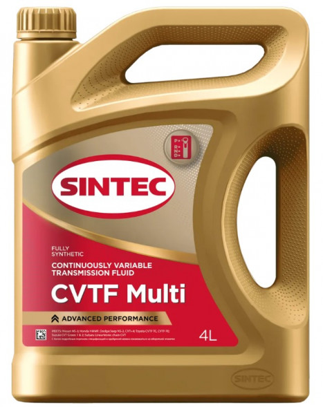 Масло трансм.  CVTF Multi SINTEC   (4л) 1*4шт