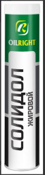 Смазка Солидол жировой OILRIGHT 400г  (картуш) (15шт)