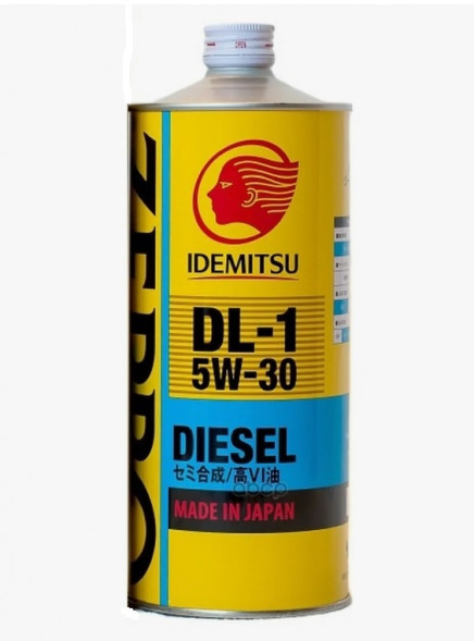 Масло мотор.  5W30 IDEMITSU Zepro DIESEL DL-1 DL-1 металл (1 л.) 1*20 шт.