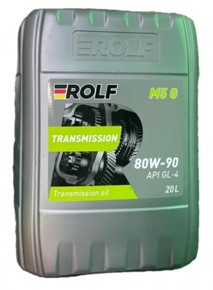 Масло трансм. ROLF Transmission M5 G SAE 80W90 API GL-4  (ПЛАСТИК) 20л
