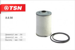 9.8.56 Фильтр TSN топливный TATA 613 FOTON 3251 4251 дв.679TC IC EURO II (1*18 шт.)