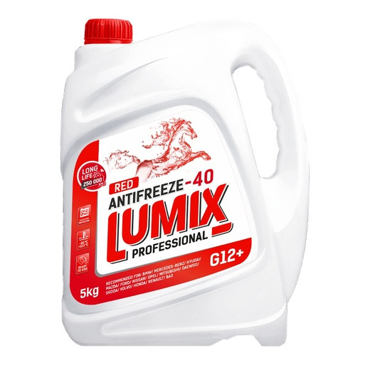 Антифриз LUMIX RED G11  (5 кг) Старая упаковка