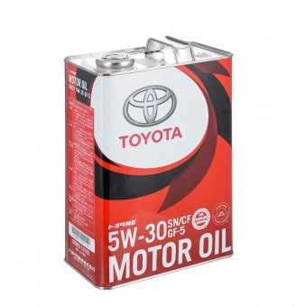 Масло мотор. 5W30 Toyota SP/GF-6A (Japan) (4л) 1*6шт.
