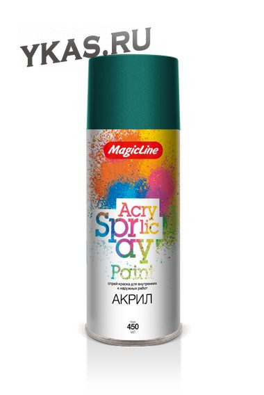 300 Краска темно-зеленая RAL 6026 (265г)*12шт