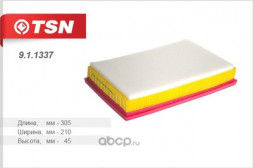 911337 Фильтр TSN воздушный VW Sharan FORD Galaxy SEAT Alhambra &#039;95-&#039;10