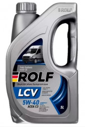 Масло мотор.  5W40 ROLF LCV C3 SN/CF ПЛАСТИК (5л) 1*4шт