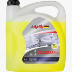 Dr.Aktiv Концентрированное средство для мытья посуды «Geschirrspl» нейтральный 5кг (1*4шт)