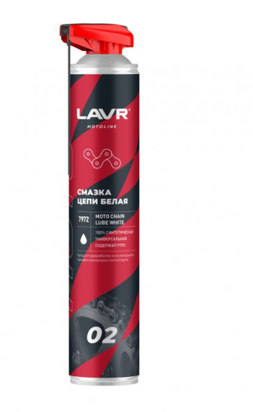 Ln7972 Смазка цепи Белая, LAVR motoline 1000мл