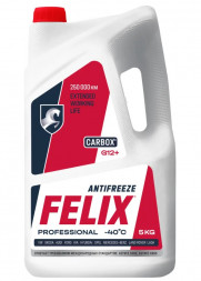Антифриз FELIX CARBOX, G12+ в п/э кан. 5кг (4шт) Акция