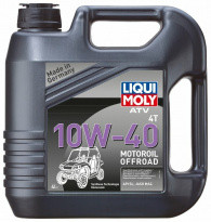 Масло мотор. Liqui Moly 10W40 ATV 4T Motoroil Offroad (для квадрациков) (4л.) 1*4 шт. (7541)