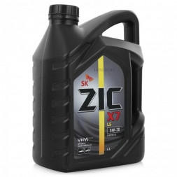 Масло мотор. 5W30 ZIC X7 LS API SN ACEA C3 (синт.) (4 л.) пластик 1*4 шт.