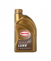 Масло мотор. SINTEC LUXE SAE 10W40  API SL/CF (1л) 1*12шт