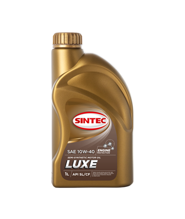 Масло мотор. SINTEC LUXE SAE 10W40  API SL/CF (1л) 1*12шт