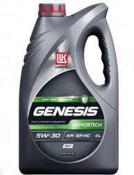 Масло мотор.  5W30 ЛУКОЙЛ GENESIS ARMORTECH DX1  (4л) 1*4шт