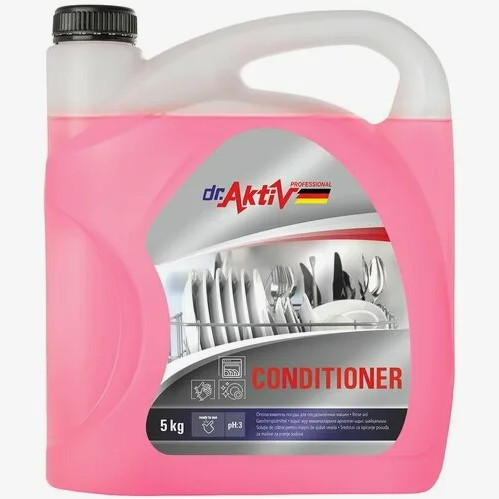 Dr.Aktiv Ополаскиватель посуды для посудомоечных машин «Conditioner» 5кг (1*4шт)