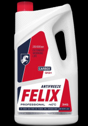 Антифриз FELIX CARBOX, G12+ в п/э кан. 3кг (4шт) Акция