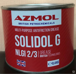 Смазка Графитная АЗМОЛ  (0,4 кг) (1*36шт)