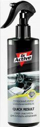 Полироль для ухода за всеми типами поверхностей Quick Result Dr.Active тригер-спрей 250 мл  (1*18шт)