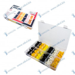 Пистон иномарки набор NOVA-PRO KIA 310 шт в уп.