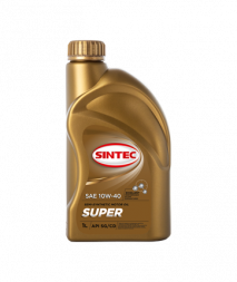 Масло мотор. SINTEC SUPER SAE 10W40 API SG/CD (1л) 1*12шт
