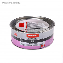 Шпатлевка Uni (универсал. полиэф.) (1 кг) (Novol) 1*8шт
