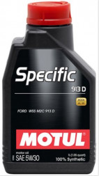 Масло мотор. MOTUL  SPECIFIC FORD 913 D 5W30  1л (1*12шт)