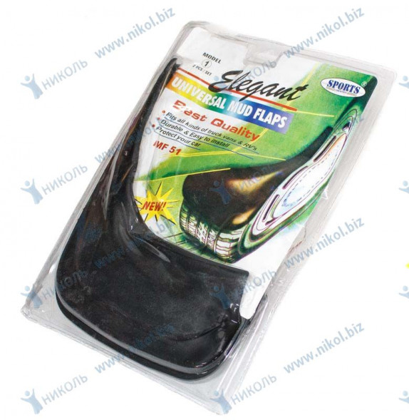 Брызговик универс малый черный (2шт)