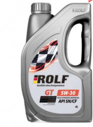 Масло мотор. ROLF GT SAE 5W30 API SN/CF ПЛАСТИК 1л (1*12шт)