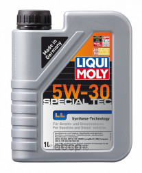 Масло мотор.  5W30 Liqui Moly Special Tec LL SL A3/B4 пластик (1 л.) 1*6 шт. (8054)