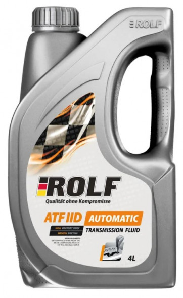 Масло трансм. ROLF ATF II  ПЛАСТИК (4л) 1*4шт