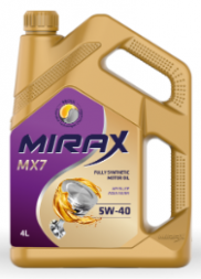 Масло мотор.   5W40 MIRAX MX7 A3/B4  SL/CF  (4л) 1*4шт