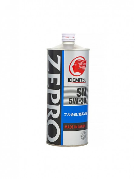 Масло мотор. IDEMITSU 5W30Zepro TOURING FS SN 1л (1*20шт) МЕТАЛЛ
