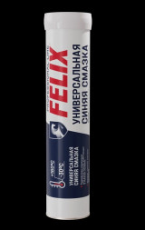 Смазка синяя универсальная FELIX, картридж, 405 гр (15шт)